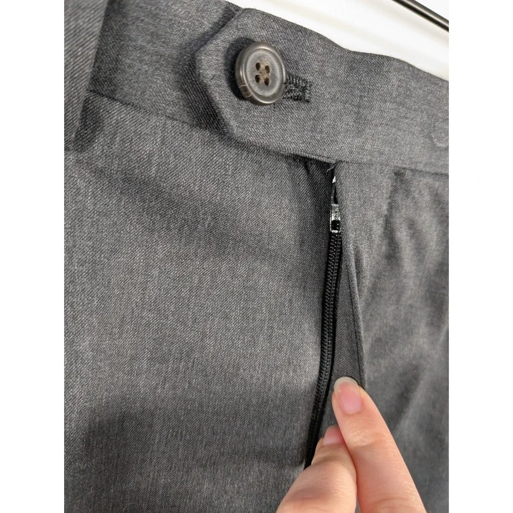 Lauren Ralph Lauren Boys Dress Pants sz 18 NWT‎ Gray Preppy Awards Night Church